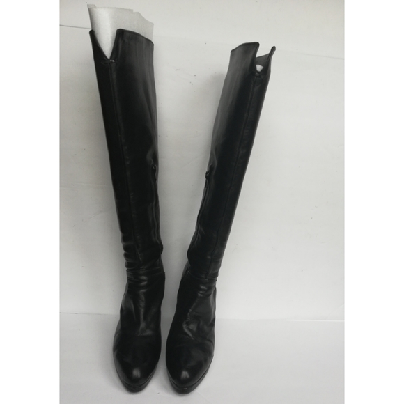 STUART WEITZMAN Platform to the Knee leather Boots - Picture 3 of 10